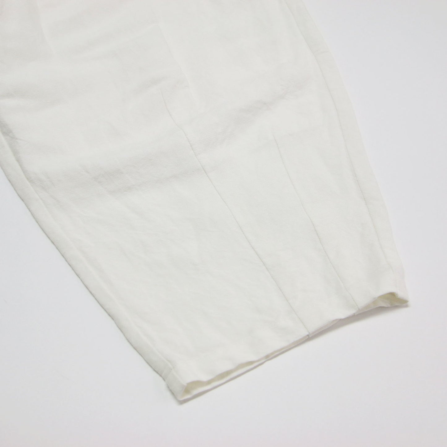 バンブー リネン バルーン パンツ / テーパード ウエストゴム ユニセックス