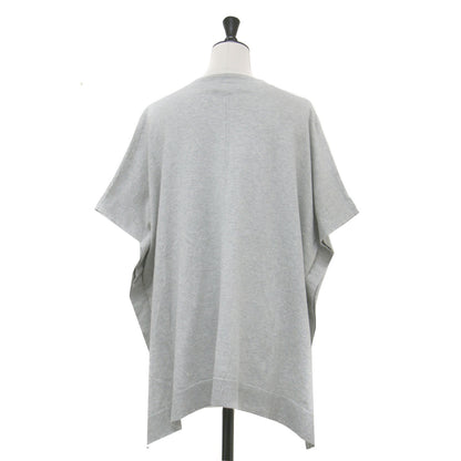 ラウンドヘムプルオーバー / ROUND-HEM PULLOVER カットソー クルーネック 半袖 ワイド オーバーサイズ コットン ウォッシャブル