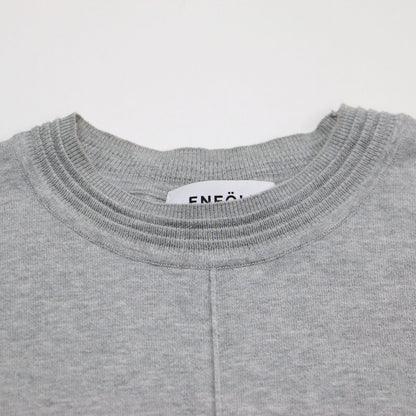 ラウンドヘムプルオーバー / ROUND-HEM PULLOVER カットソー クルーネック 半袖 ワイド オーバーサイズ コットン ウォッシャブル