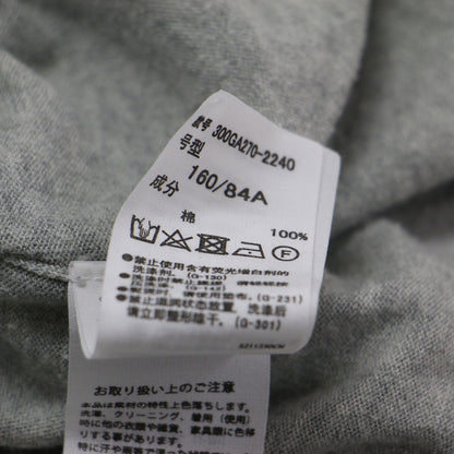 ラウンドヘムプルオーバー / ROUND-HEM PULLOVER カットソー クルーネック 半袖 ワイド オーバーサイズ コットン ウォッシャブル
