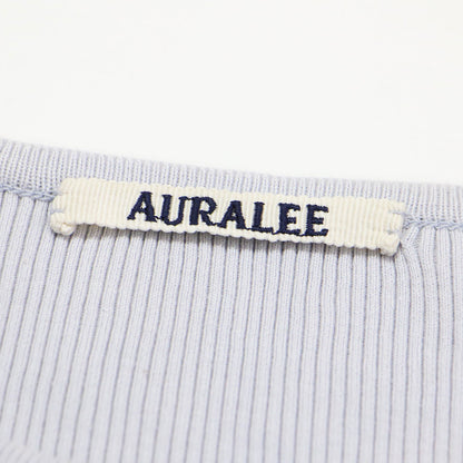 ハイゲージ ノースリーブ リブ ニット / HIGH GAUGE RIB KNIT SLEEVELESS タンクトップ クルーネック コットン