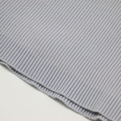 ハイゲージ ノースリーブ リブ ニット / HIGH GAUGE RIB KNIT SLEEVELESS タンクトップ クルーネック コットン