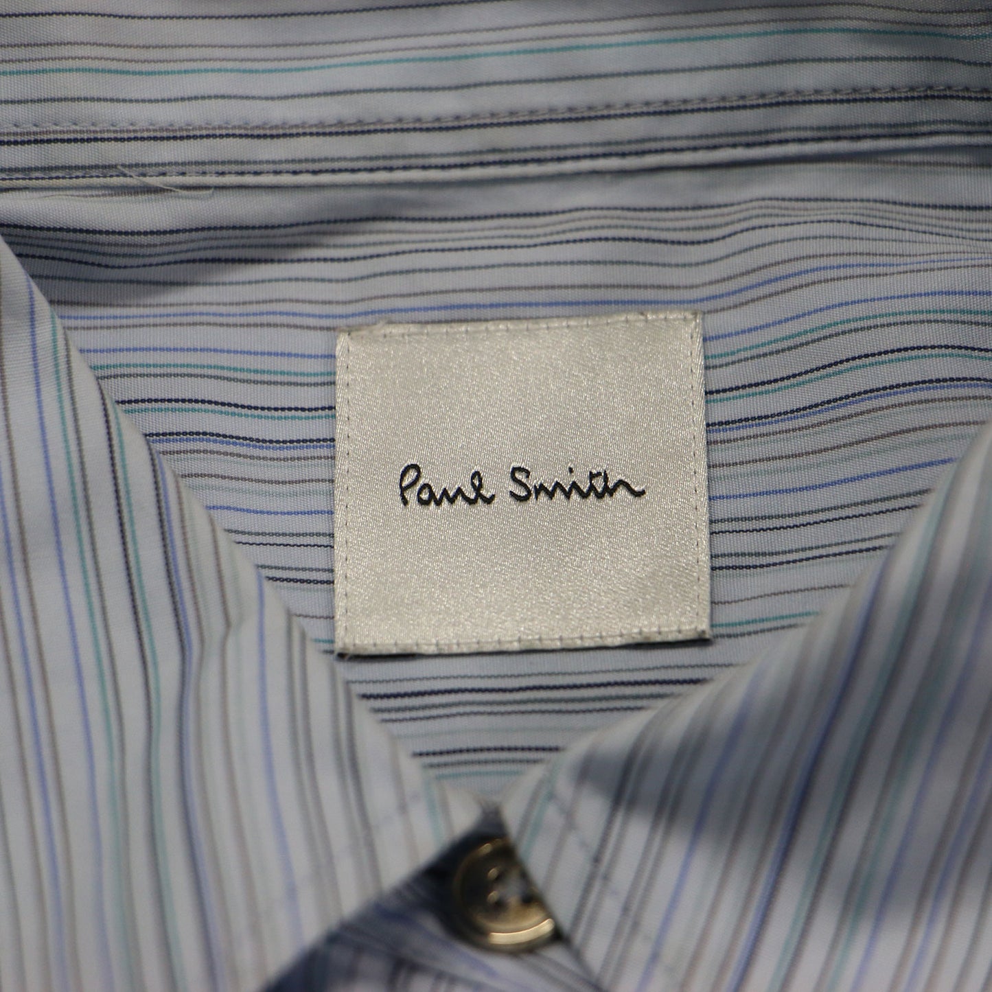 25春夏 シグネチャー ストライプ シャツ / Signature Stripe レギュラーカラー 長袖 ドロップショルダー バルーンスリーブ センターボックス コットン ウォッシャブル
