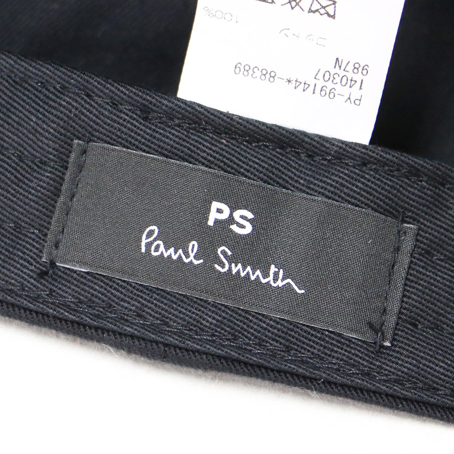 ロゴ 刺繍 キャップ / ベースボールキャップ Happy コットン