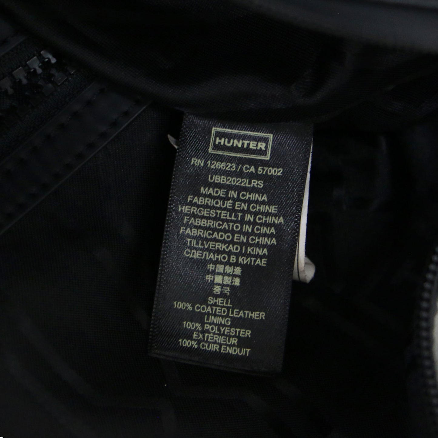 オリジナル ラバライズド レザー バックパック / リュック ラバー 防水加工