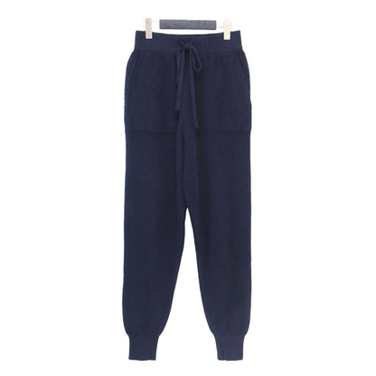 22秋冬 パイル トラックパンツ / イージーパンツ ウエストゴム ボア ニット ウール