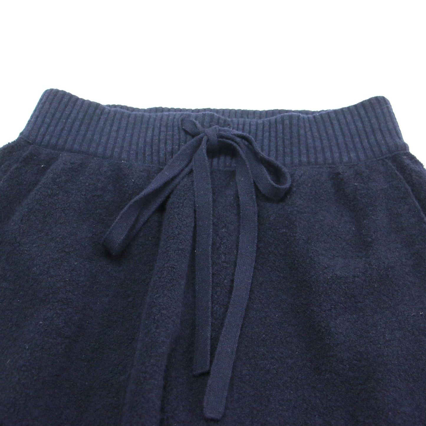 22秋冬 パイル トラックパンツ / イージーパンツ ウエストゴム ボア ニット ウール