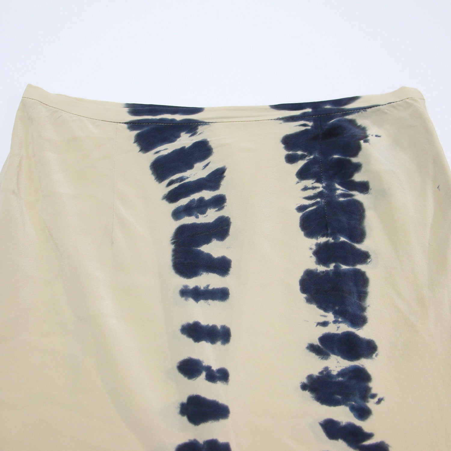 RHC 21春夏 シルク タイダイ ロング スカート / マキシ丈 フレア