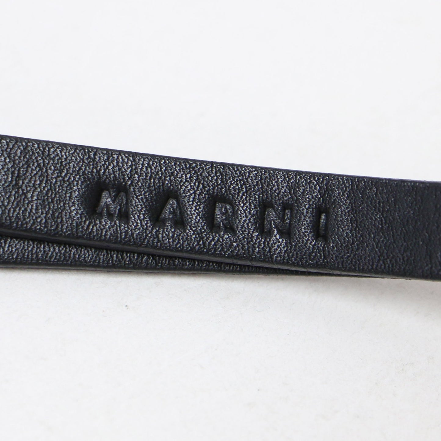 キャンバス ミニポーチ / ラウンドファスナー レザー