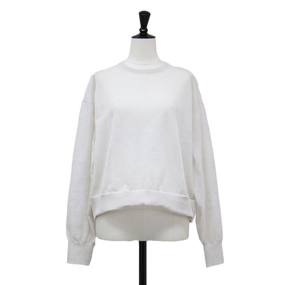 × Bshop 別注 23春夏 シアー クルーネック プルオーバー / SHEER PULLOVER カットソー 長袖 ワイドシルエット レイヤード コットン