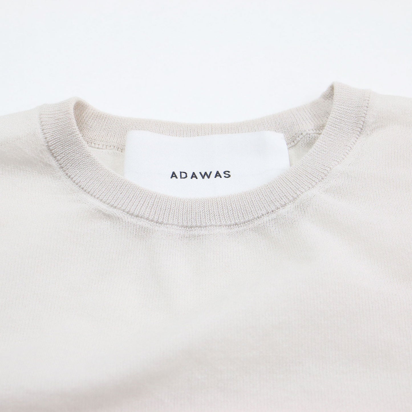 × Bshop 別注 23春夏 シアー クルーネック プルオーバー / SHEER PULLOVER カットソー 長袖 ワイドシルエット レイヤード コットン