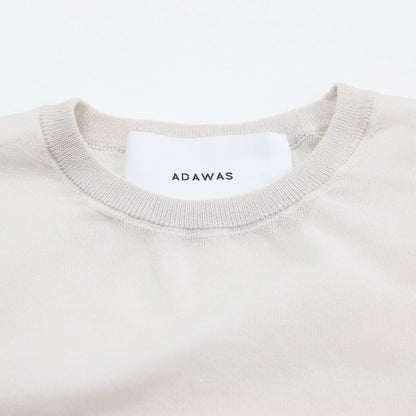 × Bshop 別注 23春夏 シアー クルーネック プルオーバー / SHEER PULLOVER カットソー 長袖 ワイドシルエット レイヤード コットン
