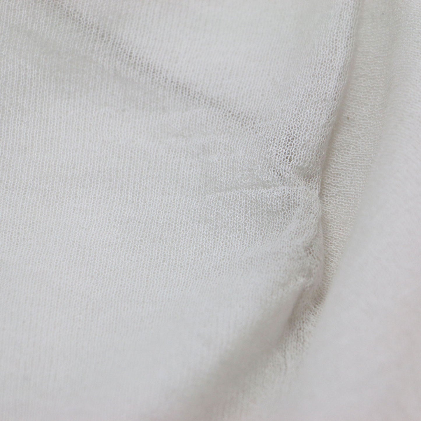 × Bshop 別注 23春夏 シアー クルーネック プルオーバー / SHEER PULLOVER カットソー 長袖 ワイドシルエット レイヤード コットン
