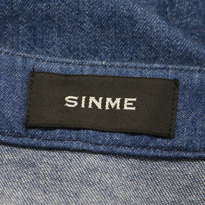 23春夏 デニム オーバーオール ワンピース / ノースリーブ ロング丈 フレア Aライン コットン