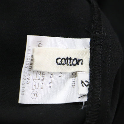 20春夏 コットンダブルスタンドカラー ワンピース / cotton double stand collar OP 長袖 ロング タック スリット