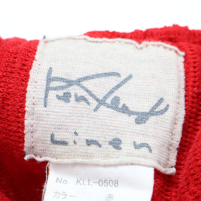 ニット フレア スカート / ロング丈 Aライン タック ギャザー ウエストゴム リネン