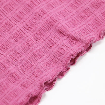 22秋冬 スクエアネック ロングスリーブ ワンピース / Vera ロング丈 フレア Aライン フリル コットン