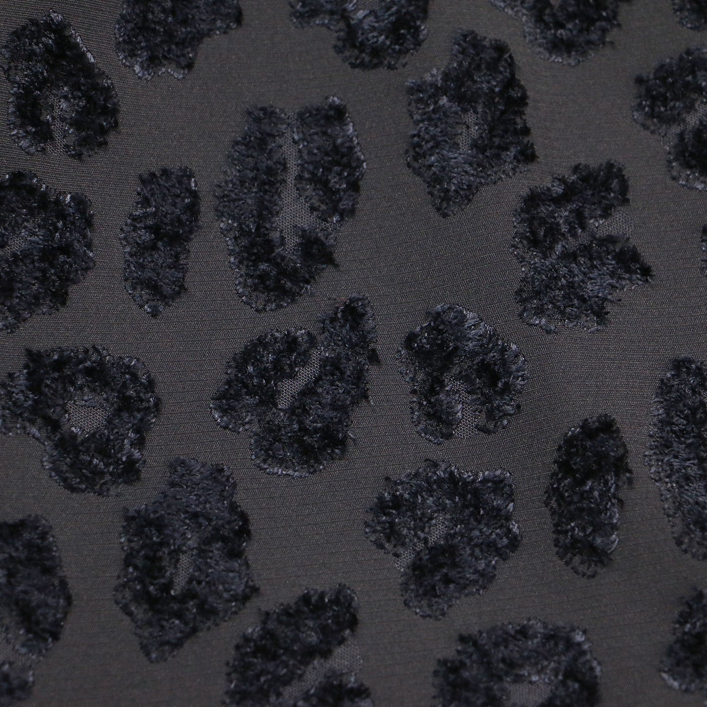 23秋冬 カットジャカード イージー ストレートパンツ / ワイドパンツ レオパード柄 ウエストゴム