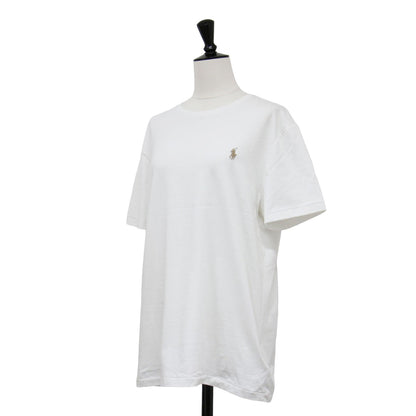 23春夏 ポニー 刺繍 半袖 Tシャツ / CUSTOM SLIM FIT カットソー クルーネック オーバーサイズ コットン