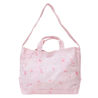 × green label relaxing 別注 グローサリー トートバッグ / paintsplatter ハンドバッグ 肩掛け クロスボディ 2WAY