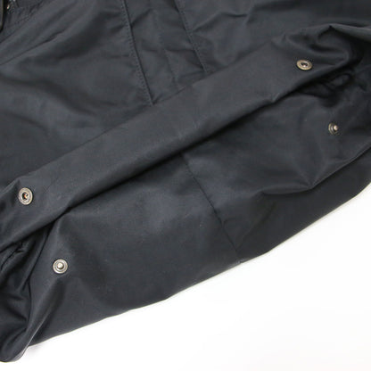 ナイロン レザーハンドル ビジネス トートバッグ / ヘルメットバッグ ショルダーバッグ 肩掛け