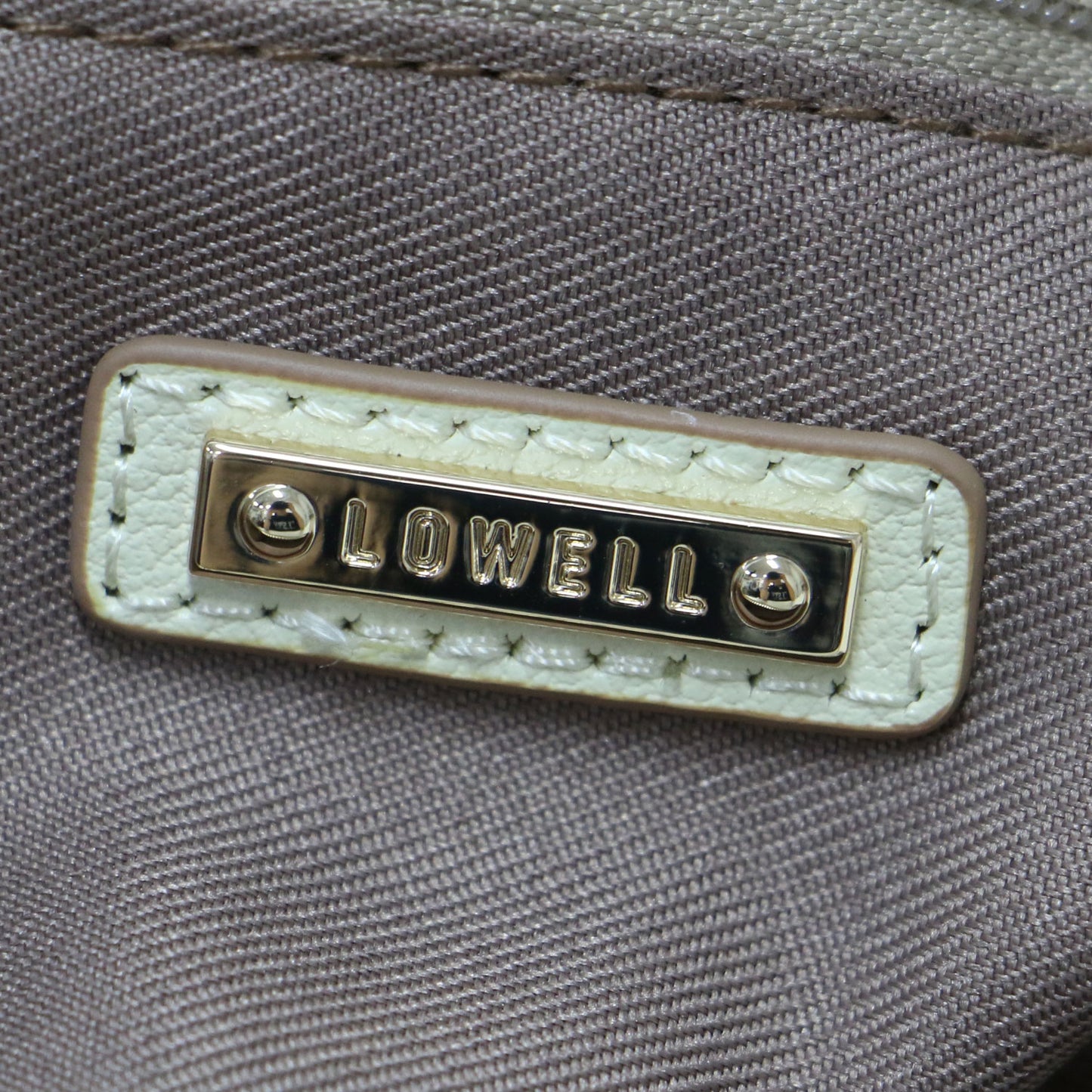 フラップ ナイロン 2WAY トート BAG / ハンド バッグ ショルダー ゴールド金具 バイカラー