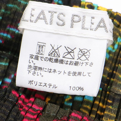 総柄 ミディ プリーツ スカート / フレア タック アーガイル柄 ウエストゴム