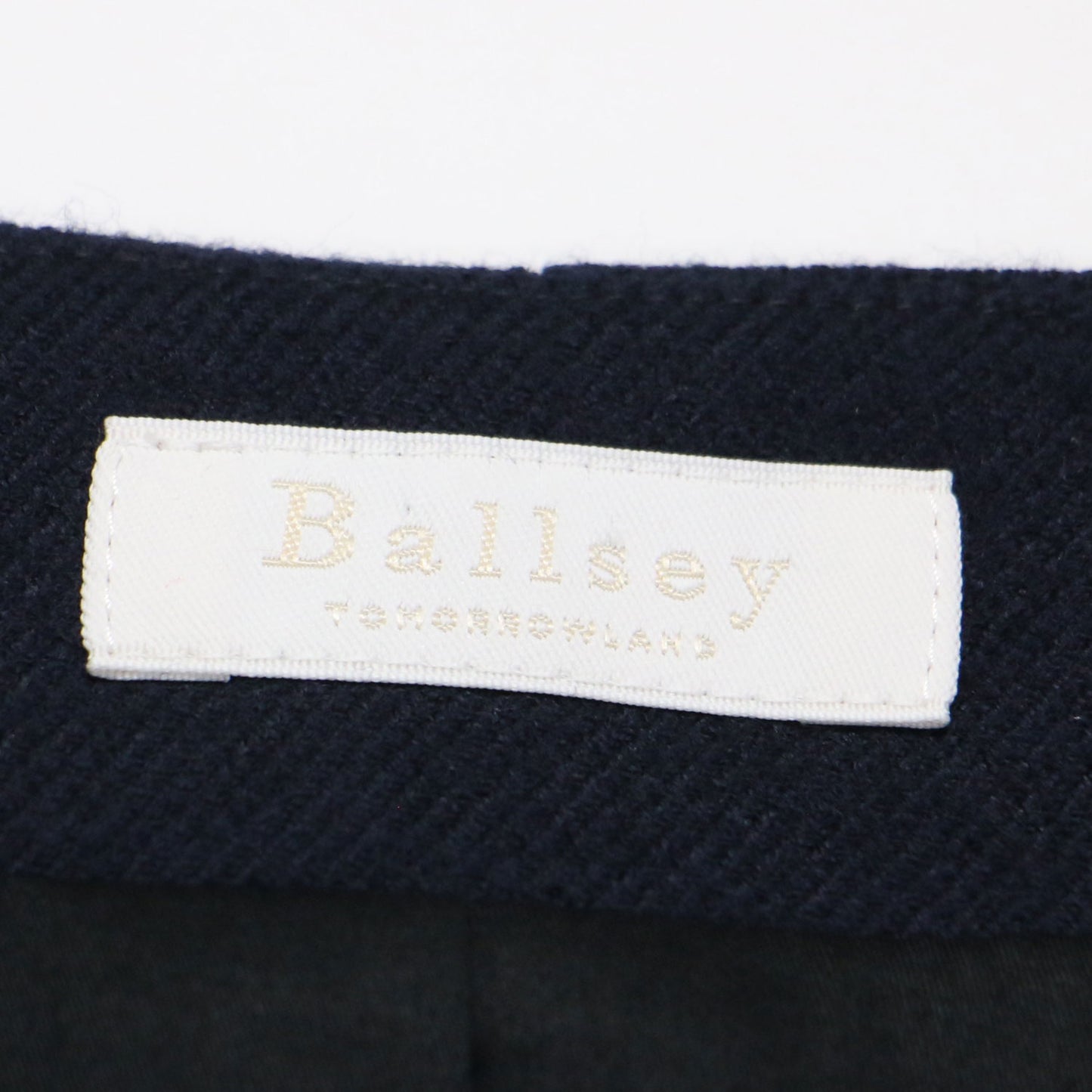 23秋冬 ストレッチボタニー Vネック ジャンパースカート / ワンピース ロング ベスト スカート ドッキング バックル ウール