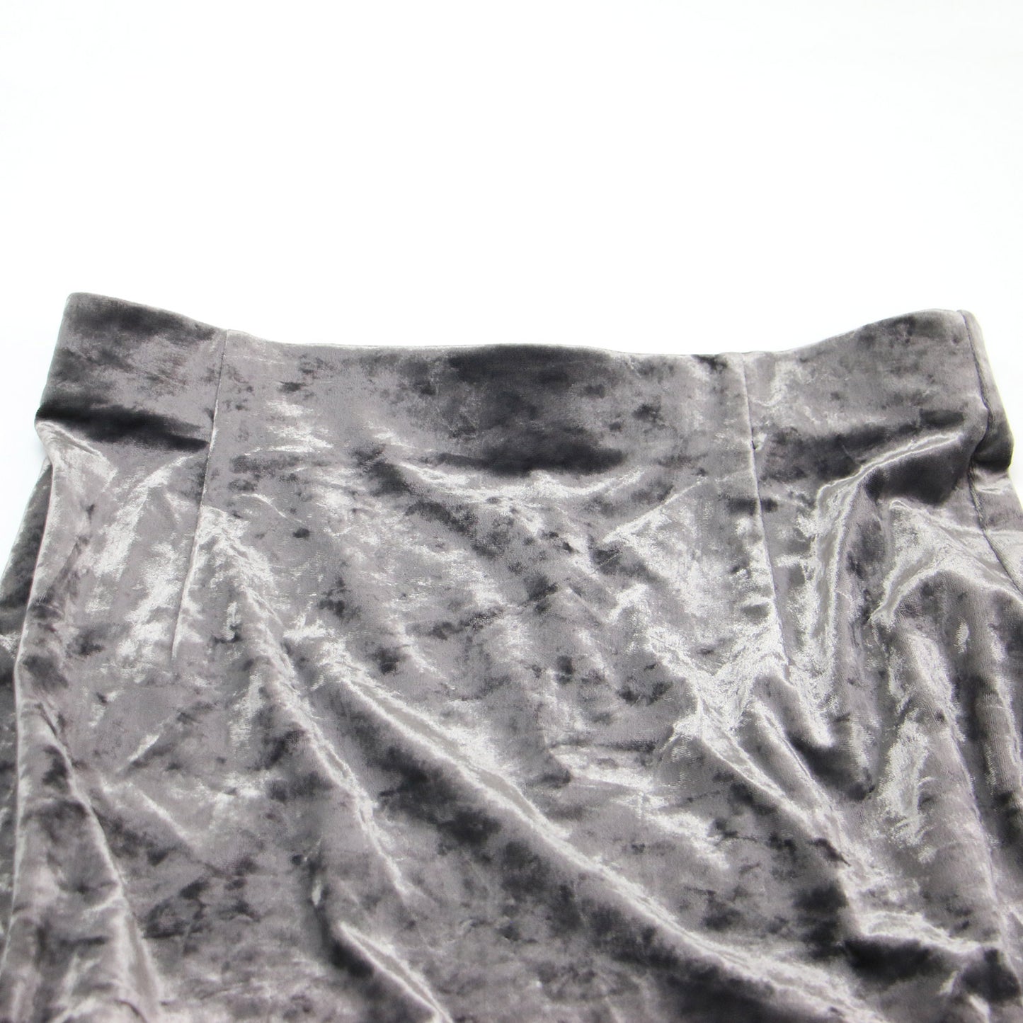 24秋冬 ベロア マーメイド スカート / ロング丈 フレア ウエストゴム ストレッチ