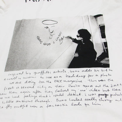 20秋冬 英字 プリント Tシャツ / カットソー 半袖 クルーネック オーバーサイズ コットン ウール