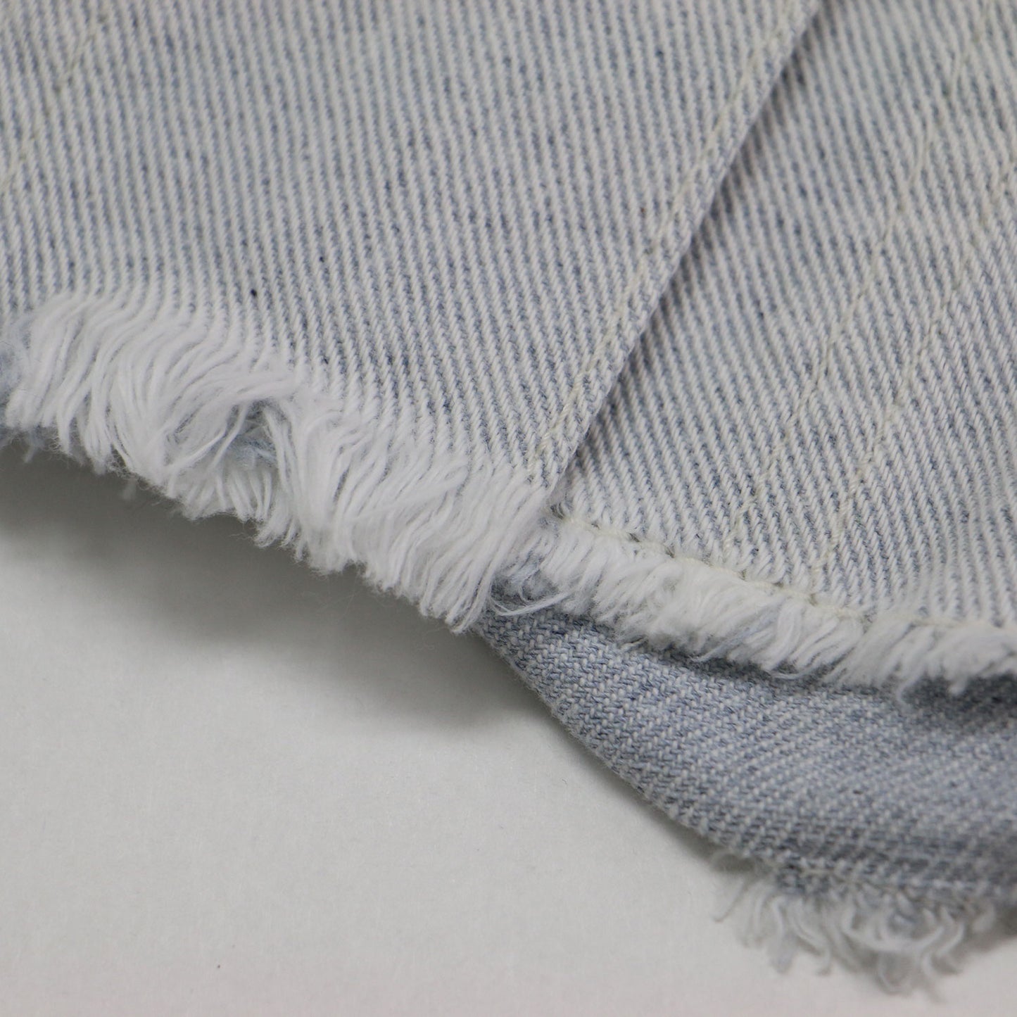 23秋冬 ブリーチデニム シャツ / BleachDENIM ジャケット 長袖 ドロップショルダー ワイド スナップボタン コットン ウォッシャブル