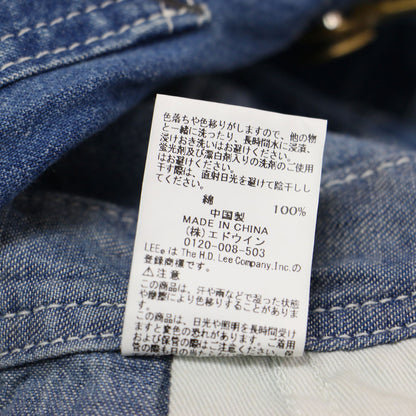 × MIYAKO.T × B.C STOCK 別注 24春夏 デニムサロペットスカート / ジャンパースカート カットオフ ステッチ ハンマーループ コットン ウォッシャブル