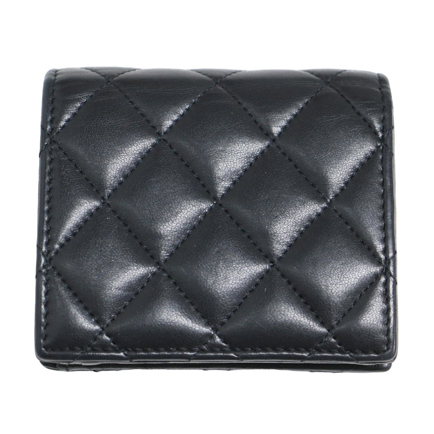 マトラッセ ココマーク クラシック スモールウォレット AP3407 / 二つ折り財布 スナップボタン ラムスキン