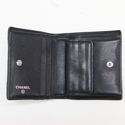 マトラッセ ココマーク クラシック スモールウォレット AP3407 / 二つ折り財布 スナップボタン ラムスキン