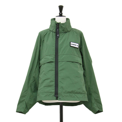 × BACH ヴェンチャー ジャケット / ブルゾン ショート丈 長袖 スタンドカラー フード付き ユニセックス ナイロン