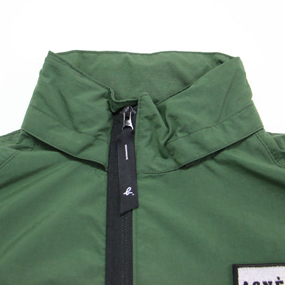 × BACH ヴェンチャー ジャケット / ブルゾン ショート丈 長袖 スタンドカラー フード付き ユニセックス ナイロン