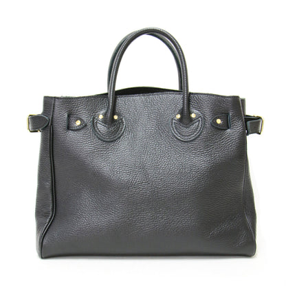 エンボス レザー ベルテッド トート / EMBOSSED LEATHER BELTED TOTE S ハンドバッグ ベルト付き 牛革
