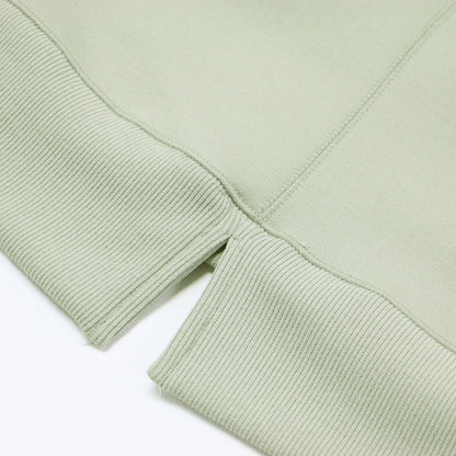 23春夏 クロップド ダンボール プルオーバー カットソー / スウェット 長袖 クルーネック ラグラン スリット