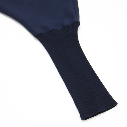 24秋冬 ジョーゼット コンビ ブラウス / プルオーバー 長袖 ドルマンスリーブ バックヘム