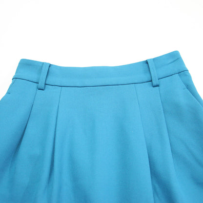 22秋冬 ウォームツイル タック タイトスカート / Iライン ロング丈 スリット