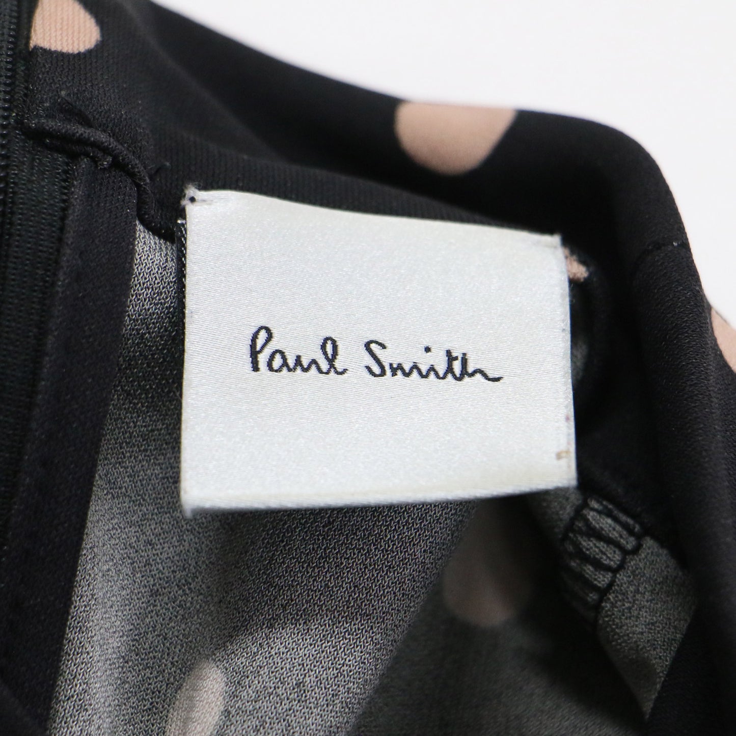 24春夏 ポルカドット ハイネック カットソー / Polka 長袖 コンパクト ストレッチ