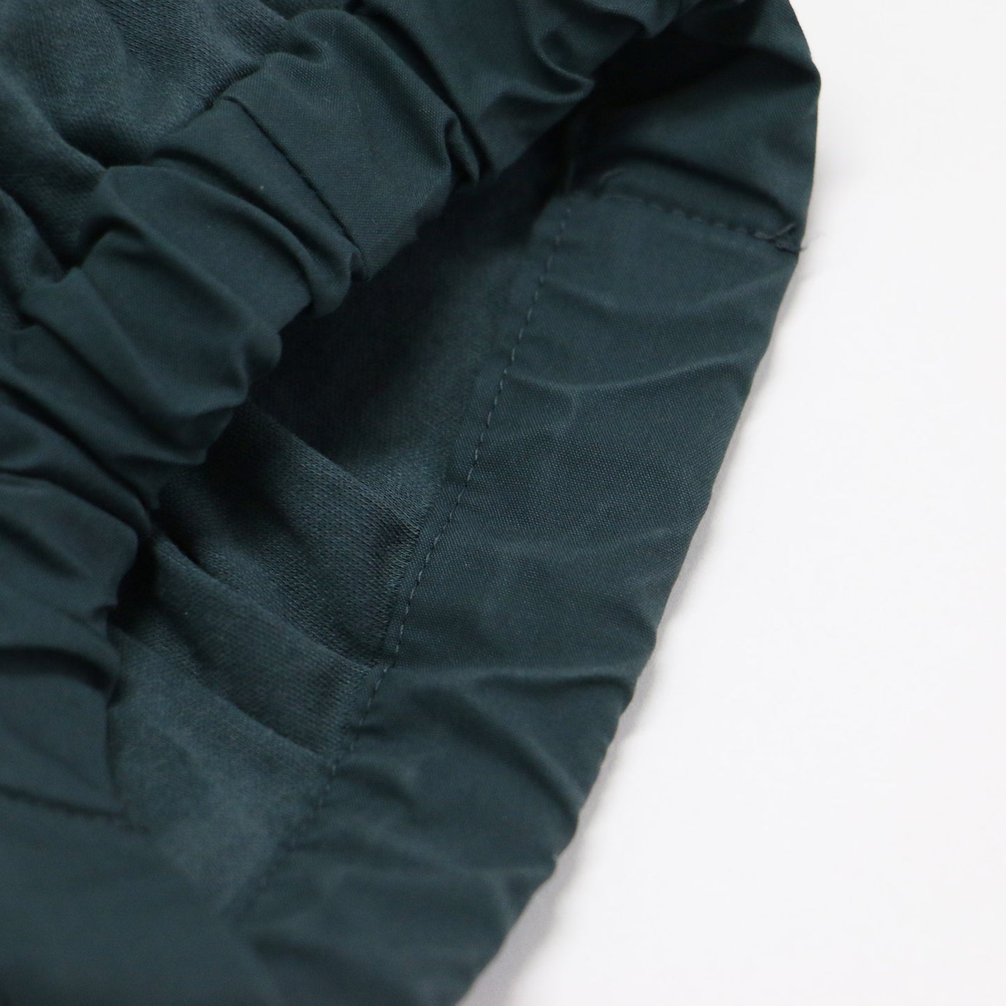 25春夏 ランダムフリル ジャージー ペプラム カットソー / プルオーバー 5分袖 クルーネック フレア タック ギャザー コットン