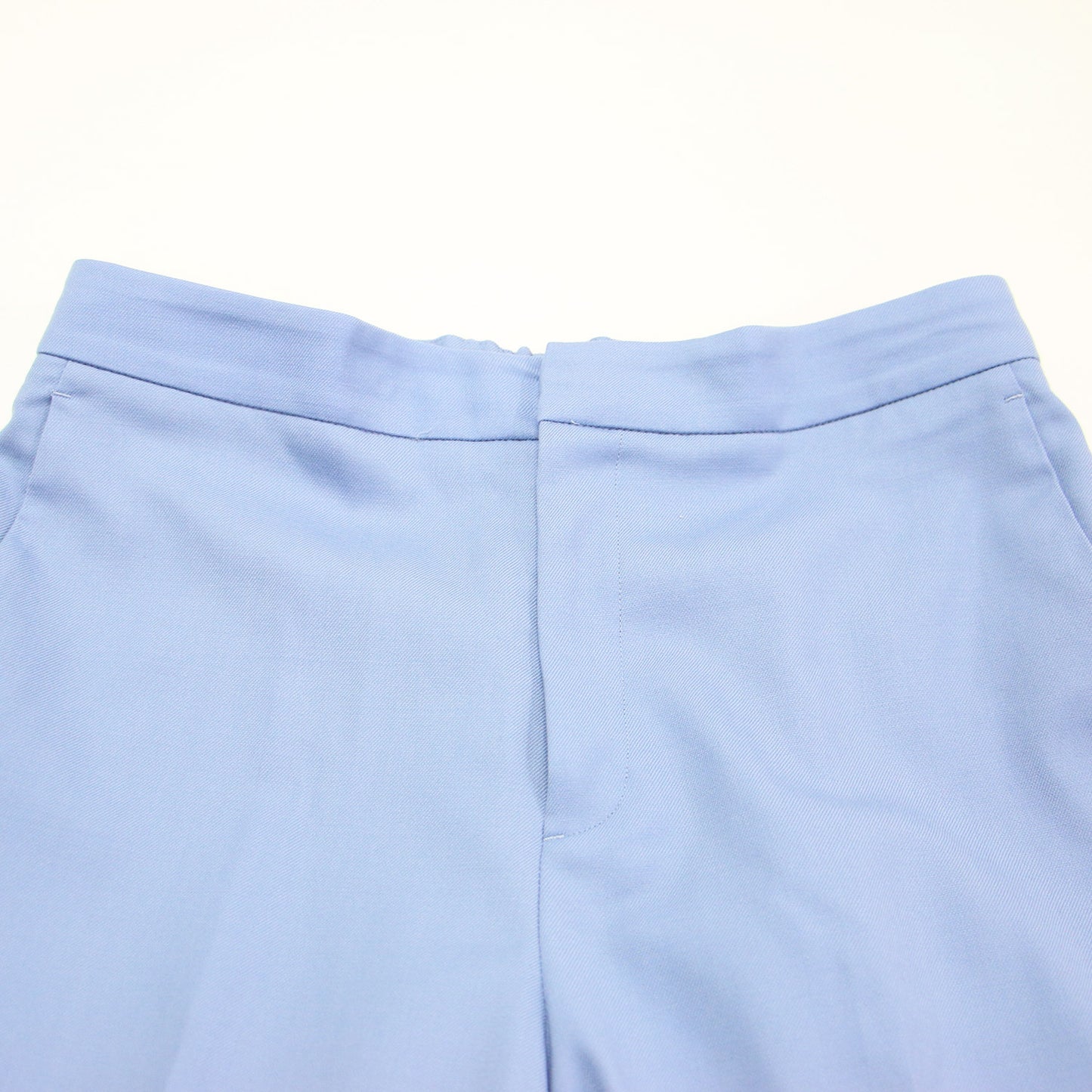 21秋冬 ウール サキソニー テーパード パンツ / スラックス センタープレス