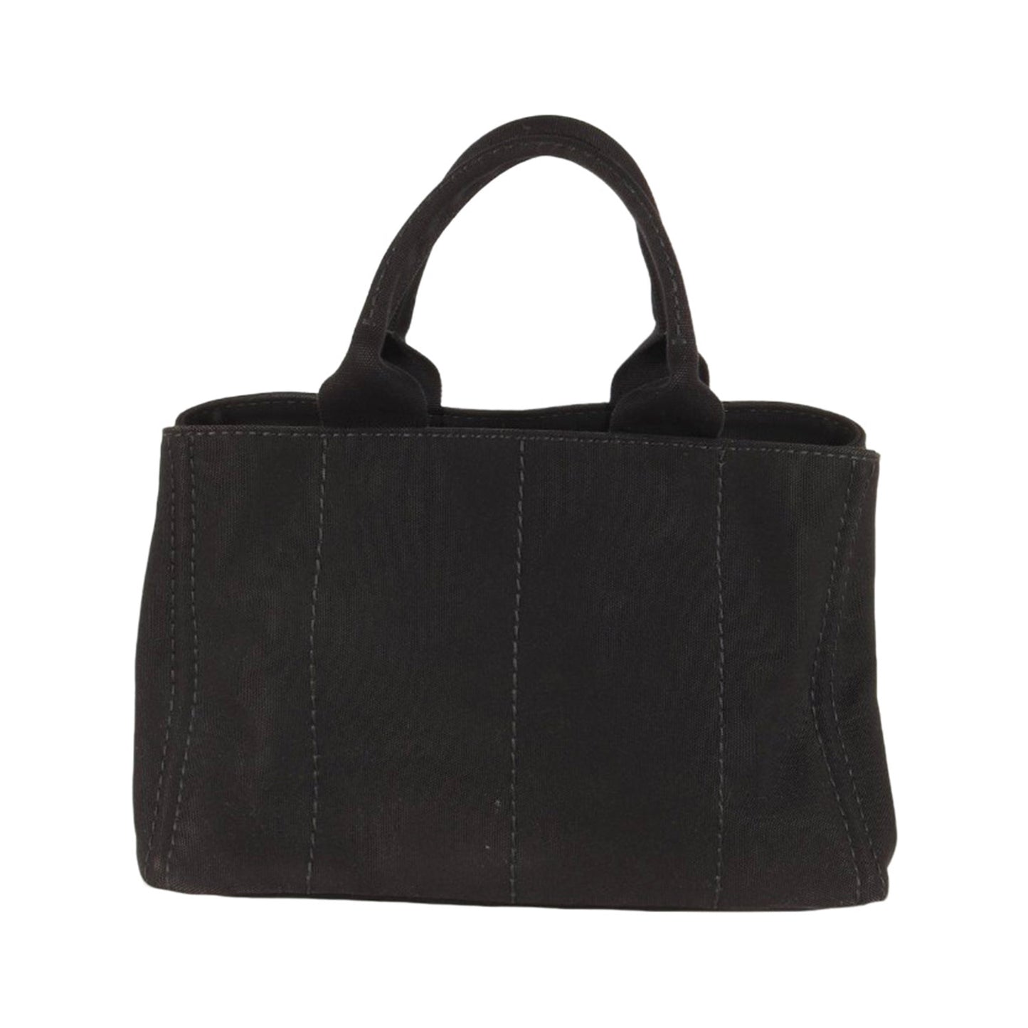 カナパ キャンバス トートバッグ / CANAPA ハンドバッグ ロゴプリント トライアングルプレート