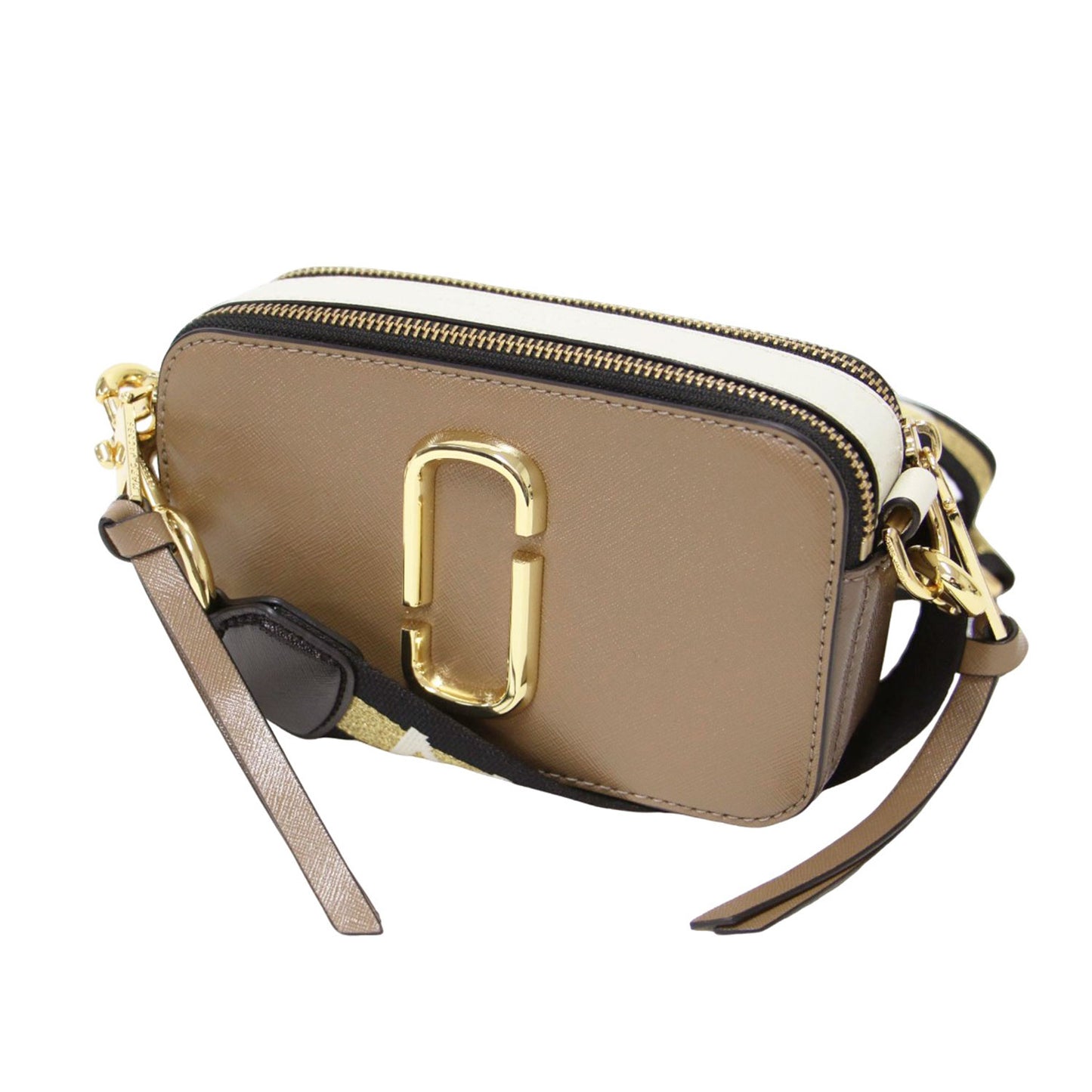 ザ スナップショット ショルダーバッグ / THE SNAPSHOT カメラバッグ クラッチ コンパクト ロゴ ゴールド金具