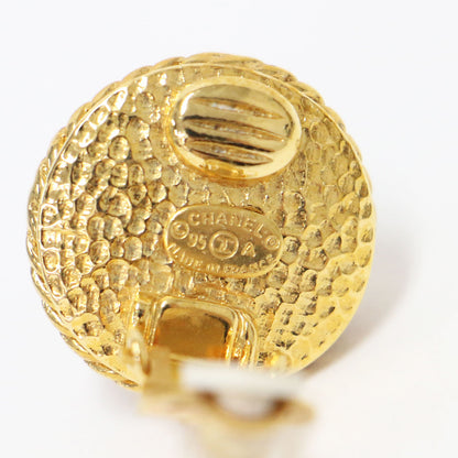 ココマーク ロゴ パール イヤリング / 95A 両耳用 ヴィンテージ