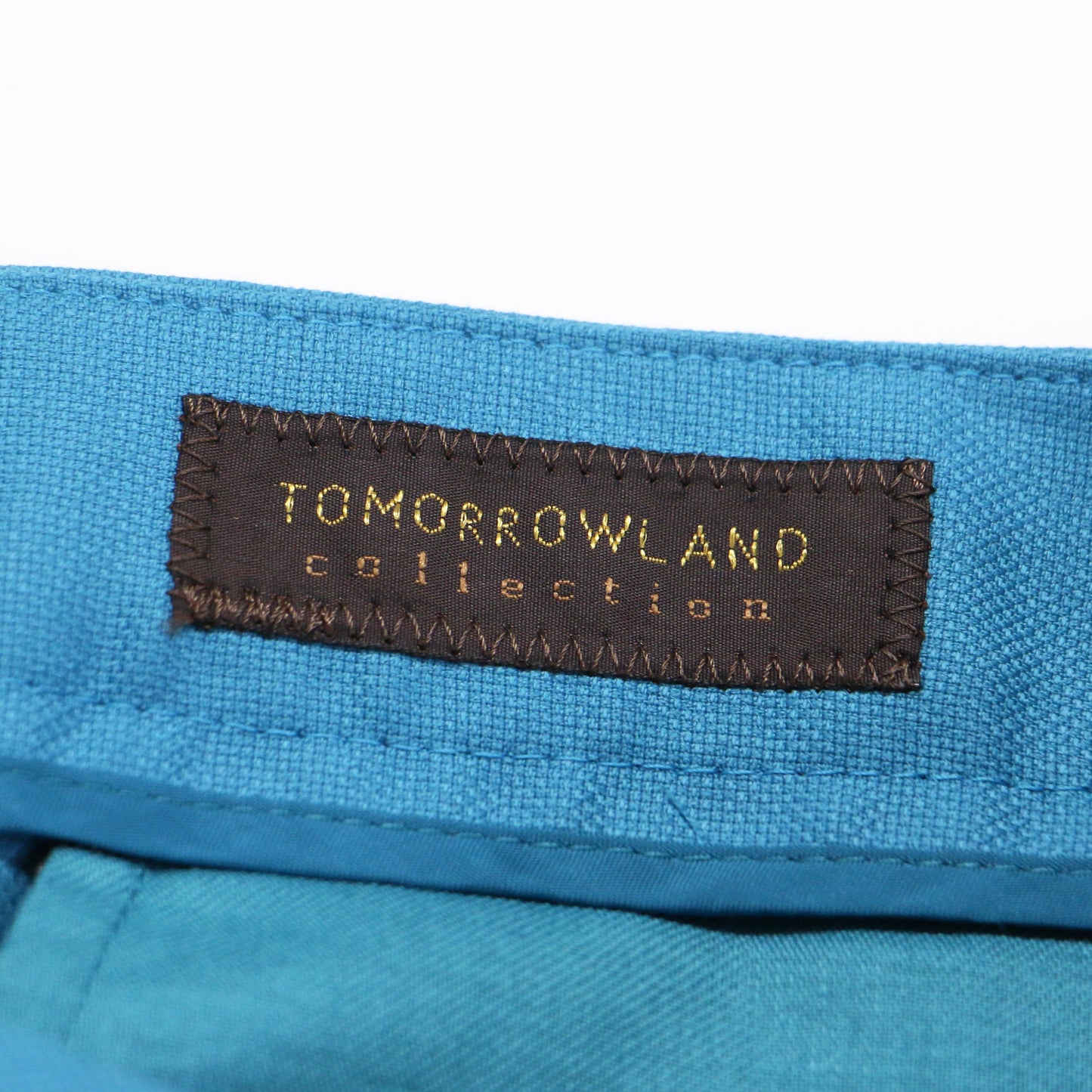 20春夏 タスマニアウールオックス ミディ シガレットパンツ / スラックス センタープレス ストレート