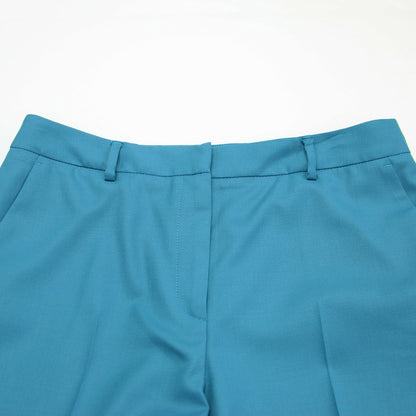 20春夏 タスマニアウールオックス ミディ シガレットパンツ / スラックス センタープレス ストレート