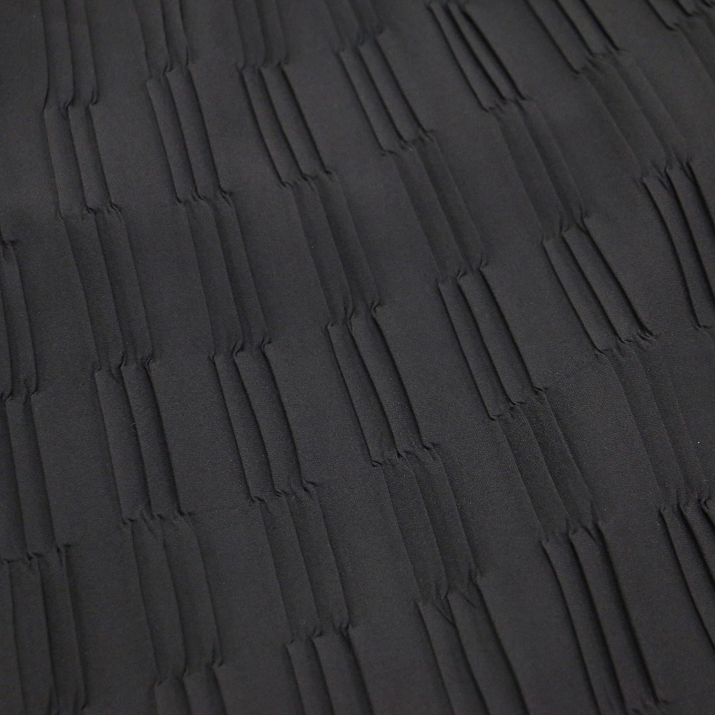 ニット コンビ ノースリーブ ワンピース / ドレス ロング丈 ハイネック プリーツ フレア