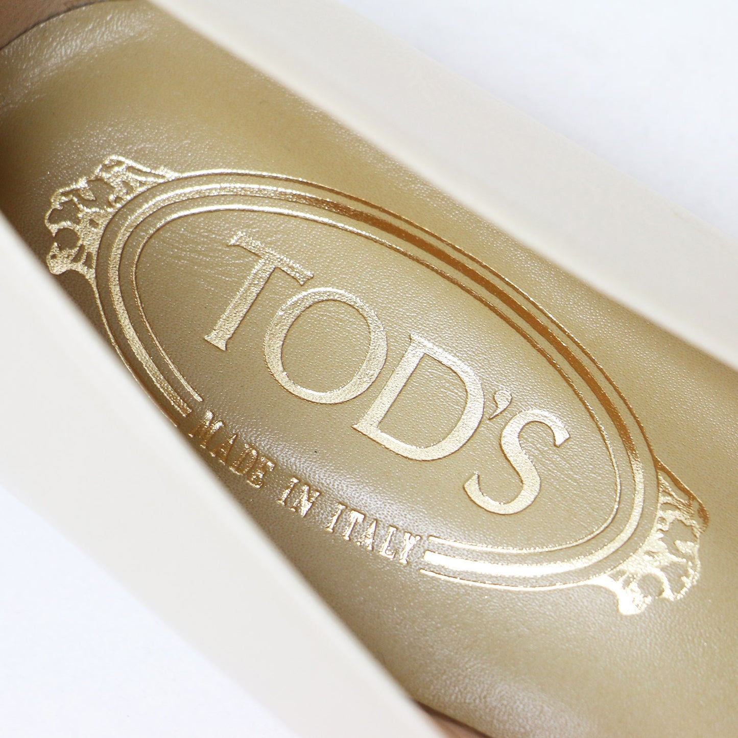 レザー バレエシューズ / パンプス ラウンドトゥ フラット リボン